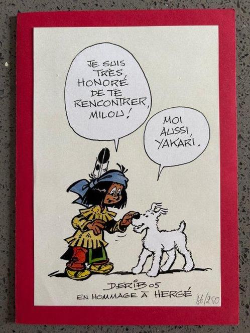 Tintin - Carte assemblée générale Les amis de Hergé -, Boeken, Stripverhalen