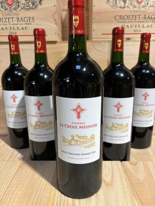 2021 Château La Croix Meunier - Saint-Émilion Grand Cru - 6, Verzamelen, Wijnen