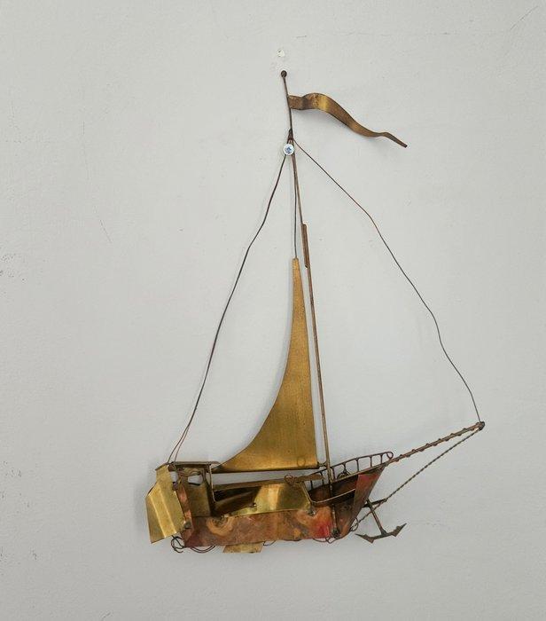 Decoratief ornament - Boot - België, Antiquités & Art, Curiosités & Brocante