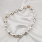 Perle - Argent - Collier - artisanat italien