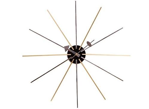 wandklok Star clock veelkleurig, Maison & Meubles, Accessoires pour la Maison | Horloges, Envoi