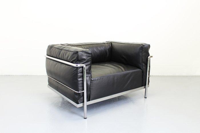 Cassina - Charlotte Perriand, Le Corbusier - Fauteuil - LC3, Antiek en Kunst, Kunst | Designobjecten