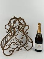 Porte-bouteilles - Fer - un porte-bouteilles en fer forgé