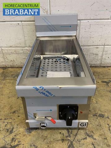 RVS Gastro-Inox Bain Marie 600 lijn 1/2 en 1/4 GN 230V, Ophalen of Verzenden