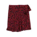 Zadig & Voltaire • rode overslag rok • 32 (FR34), Verzenden