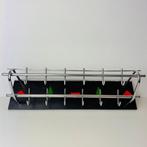 Kapstok - Hout, Verchroomd - Modernistisch Geometrisch