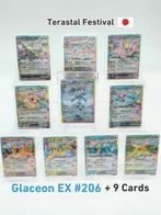 Pokémon - 1 Card - Glaceon EX #206 & 9 Cards Complete Set, Hobby en Vrije tijd, Nieuw