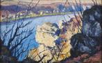 Eugene Colignon ( 1876-1961) - vue de Meuse, Antiek en Kunst, Kunst | Schilderijen | Klassiek
