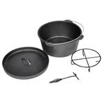 vidaXL Braadpan outdoor Ø30 cm, Huis en Inrichting, Keuken | Potten en Pannen, Verzenden, Nieuw