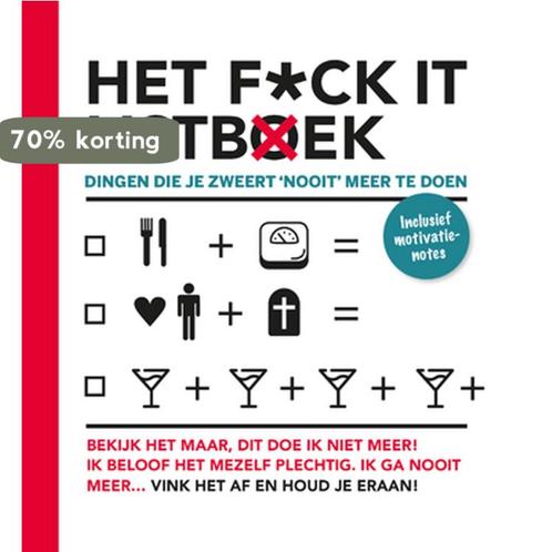 Het fuck it listboek 9789463540155, Boeken, Stripverhalen, Zo goed als nieuw, Verzenden