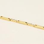 Armband - 18 karaat Geel goud - 0.63ct. tw. Diamant, Handtassen en Accessoires, Armbanden, Nieuw