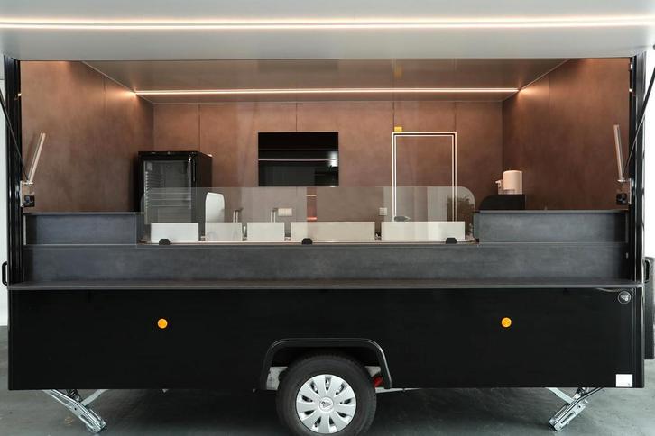 Borco Foodtruck trailer ref 38286, Zakelijke goederen, Stock en Retail | Verkoopwagens