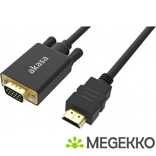 Akasa AK-CBHD26-20BK video kabel adapter 2 m, Computers en Software, Overige Computers en Software, Nieuw, Verzenden