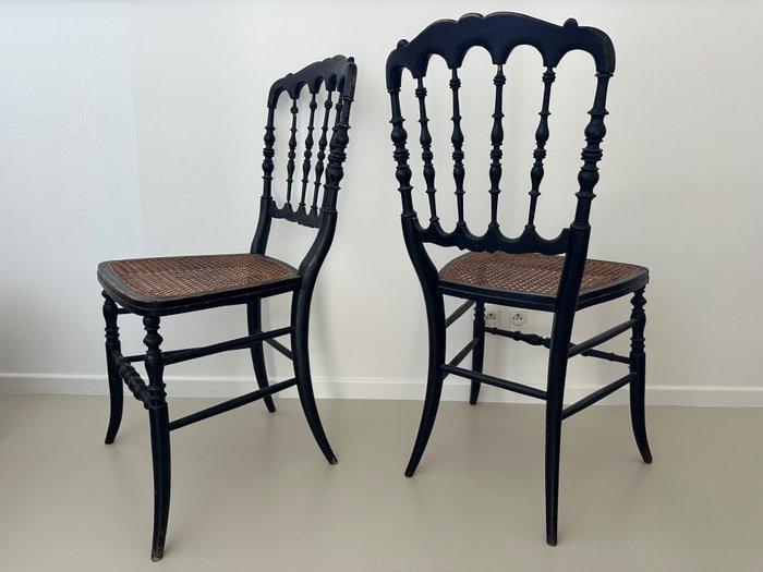 Chaise - Bois - une paire de chaises, Antiquités & Art, Antiquités | Autres Antiquités