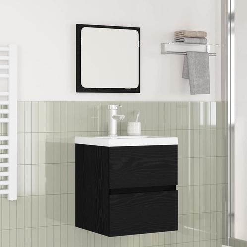 vidaXL Badkamermeubel Set met lade 3 pcs Artisan eiken en, Huis en Inrichting, Badkamer | Badkamermeubels, Nieuw, Verzenden