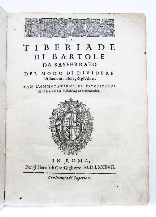 Sassoferrato - Tiberiade - 1587, Antiek en Kunst, Antiek | Boeken en Manuscripten