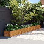 vidaXL Plantenbak verhoogd 482x50x36 cm cortenstaal, Tuin en Terras, Verzenden, Nieuw