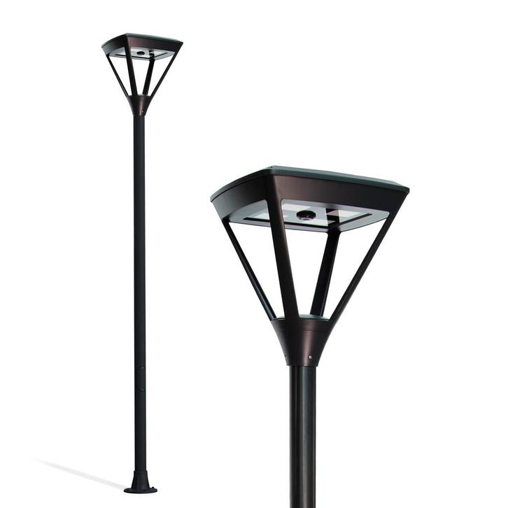 Buitenverlichting zonne-energie Parkline Solar Lantaarn, Tuin en Terras, Buitenverlichting, Zonne-energie, Minder dan 50 watt