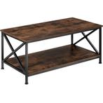 tectake Salontafel Pittsburgh 100x55x45,5cm - Industrieel ho, Huis en Inrichting, Verzenden, Nieuw