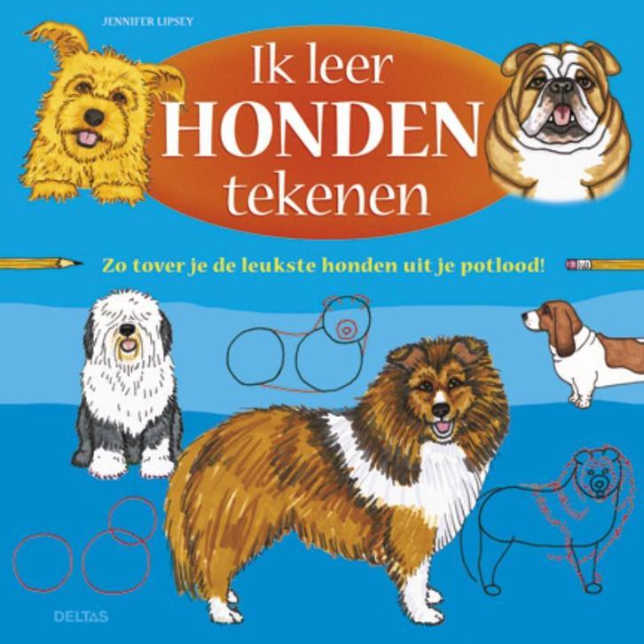 Ik leer honden tekenen 9789044730555 Jennifer Lipsey, Boeken, Overige Boeken, Gelezen, Verzenden