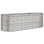 Stevige Plantenbak 224x80 | OP = OP | 40% Voordeel!, Tuin en Terras, 100 cm of meer, Verzenden, Nieuw, Metaal