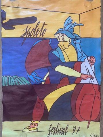 Valerio Adami - Festival Spoleto 1997 - Années 1990