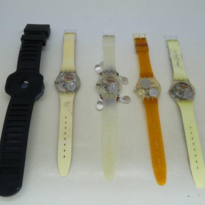 Swatch - Mixed Swatch Lot - Zonder Minimumprijs - Unisex -, Handtassen en Accessoires, Horloges | Heren