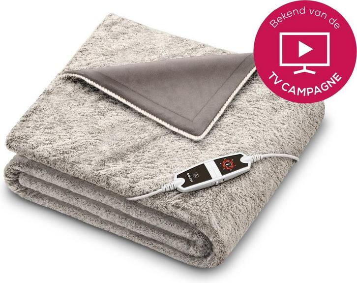 Warmtedeken XXL | 2-Persoons: 200 x 150 cm |Beurer  HD 15..., Huis en Inrichting, Slaapkamer | Beddengoed, Nieuw, Verzenden