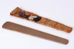 Boeddhistische objecten - Traditionele Japanse houten Shaku, Antiek en Kunst