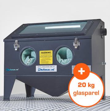 Datona Straalcabine – 175 liter + 20kg glasparel - Datona -, Ophalen of Verzenden