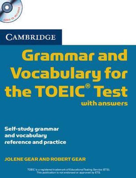Camb Grammar & Vocab TOEIC Test CD x2 9780521120067, Boeken, Taal | Engels, Zo goed als nieuw, Verzenden