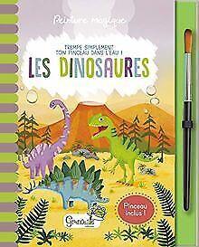 Les dinosaures : Avec un pinceau inclus  Book, Livres, Livres Autre, Envoi