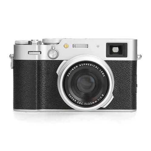Fujifilm X100VI Zilver, Audio, Tv en Foto, Fotocamera's Digitaal, Zo goed als nieuw, Ophalen of Verzenden