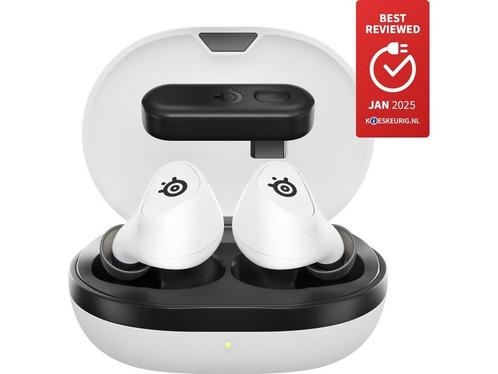 SteelSeries Arctis GameBuds - Wit - Draadloze, Huis en Inrichting, Woonaccessoires | Overige, Zo goed als nieuw, Verzenden