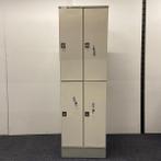 Garderobe-lockerkast, 4 vaks, Oostwoud (hxbxd) 195x60x50 cm,