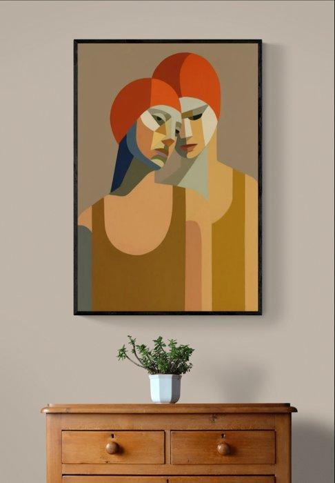 Dian Petrov - Between two breaths, Antiek en Kunst, Kunst | Schilderijen | Modern