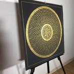 Mandala Mantra with Dorje and 8 Auspicious Symbols - Thangka