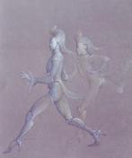 Leonor Fini (1907-1996) - La course à pied, Antiek en Kunst