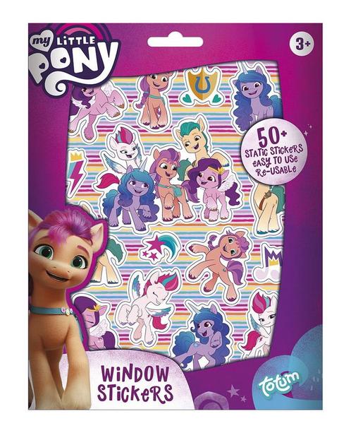 My Little Pony Raamstickers, Hobby en Vrije tijd, Feestartikelen, Nieuw, Verzenden