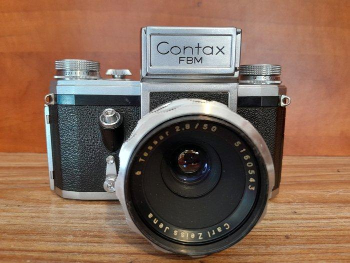 Zeiss Ikon Contax FBM + CZJ Tessar 2,8/50mm + Flektogon, Audio, Tv en Foto, Fotocamera's Analoog