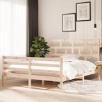 vidaXL Bedframe massief grenenhout 160x200 cm, Verzenden, Nieuw