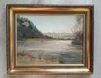 Adriaan Glaudemans (1907-1977) - Riviergezicht, De Maas in
