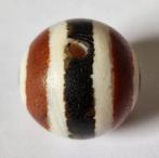 Oud Tibetaans / Nepalese Geschilderd archaïsch glas Kralen
