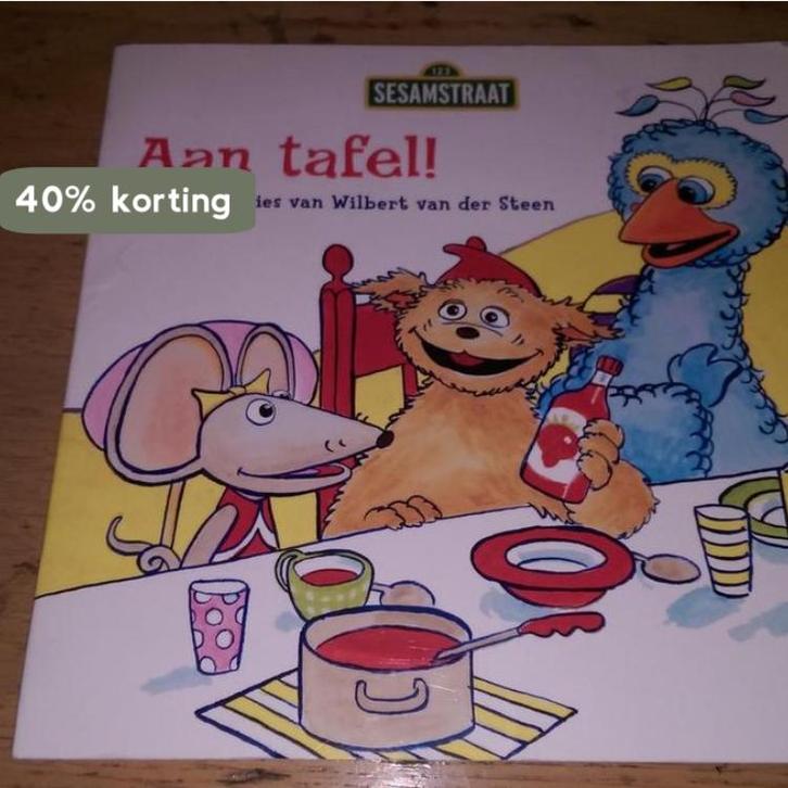 Aan tafel! / Sesamstraat 9789086511679 M. van Zutphen, Boeken, Kinderboeken | Baby's en Peuters, Gelezen, Verzenden