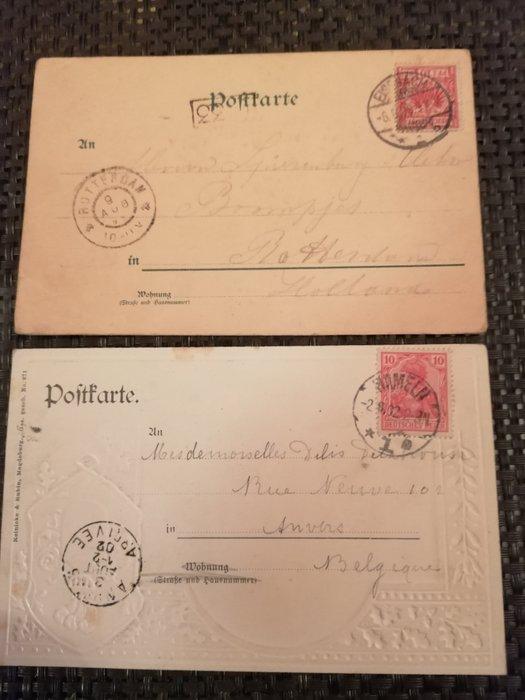 Duitsland - 110 ansichtkaarten van 1897 tot 1939 -, Verzamelen, Postkaarten | Buitenland