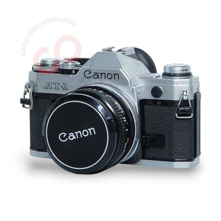 Canon AT-1 met 50mm 1.8 nr. 0978, Audio, Tv en Foto, Fotocamera's Digitaal, Gebruikt, Canon, 8 keer of meer, Ophalen of Verzenden