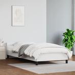 vidaXL Cadre de lit avec tête de lit Blanc 80x200 cm, Neuf, Verzenden