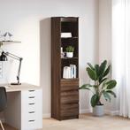 vidaXL Hoge kast 37,5x35x180 cm spaanplaat bruin, Huis en Inrichting, Verzenden, Nieuw