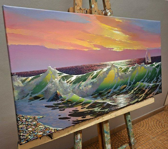 Ihor Tormin (1960) - Morning cruise, Antiek en Kunst, Kunst | Schilderijen | Modern