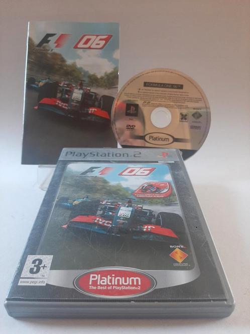 Formula One 06 Platinum Edition Playstation 2, Consoles de jeu & Jeux vidéo, Jeux | Sony PlayStation 2, Enlèvement ou Envoi
